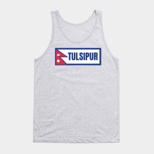 Tulsipur City with Nepal Flag Tank Top